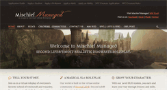 Desktop Screenshot of mischiefmanagedsl.net